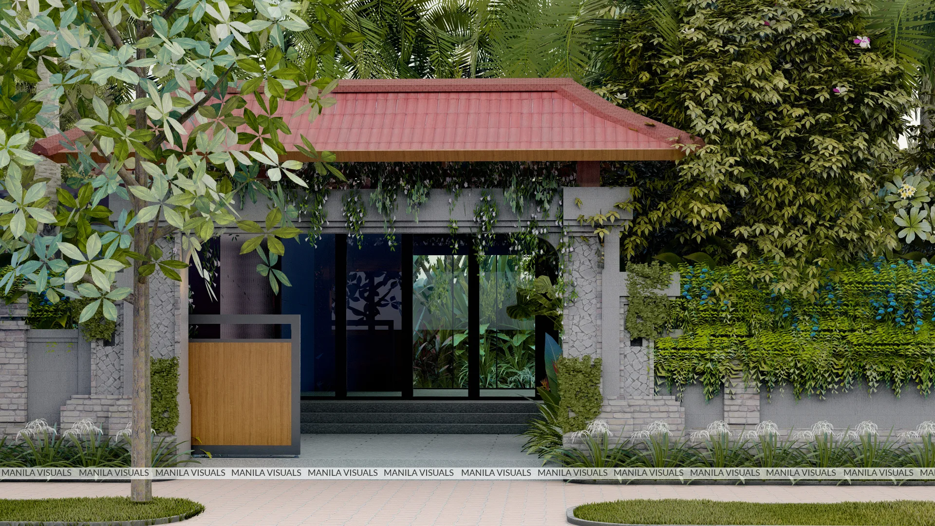 Balinese Tropical Luxury Resort Villa & Pavilion